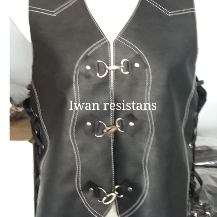 Rompi Kulit Sintetis,Rompi kulit pria ,rompi kulit motor, jaket rompi