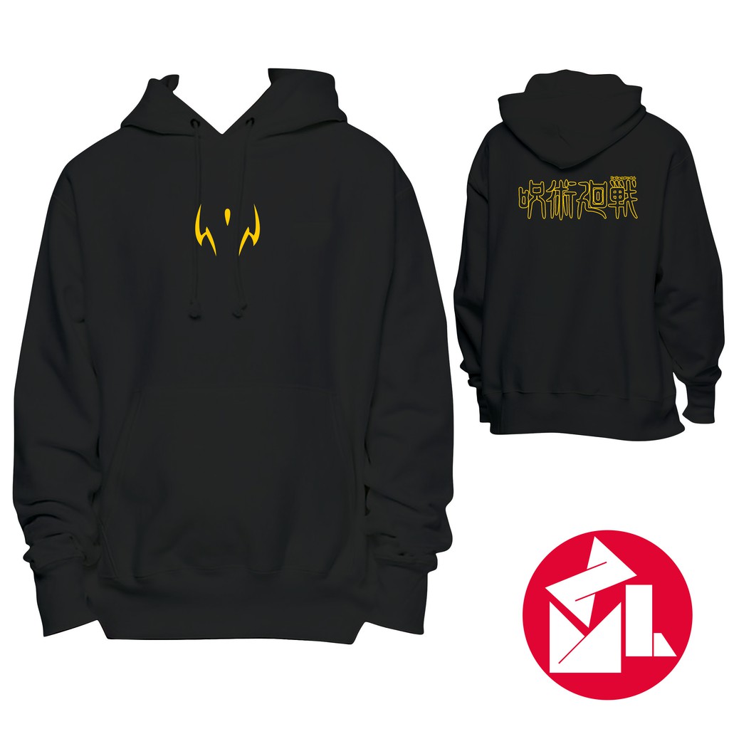 Jaket Jujutsu Kaisen Hoodie Anime Jujutsu Logo Sukuna Japanese Anime