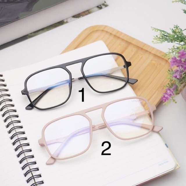 Frame Kacamata Kotak Kekinian - Frame Rose