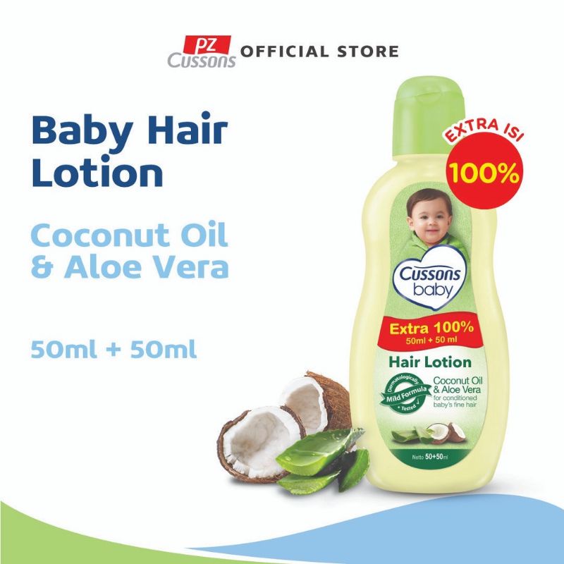 Cussons baby hair lotion