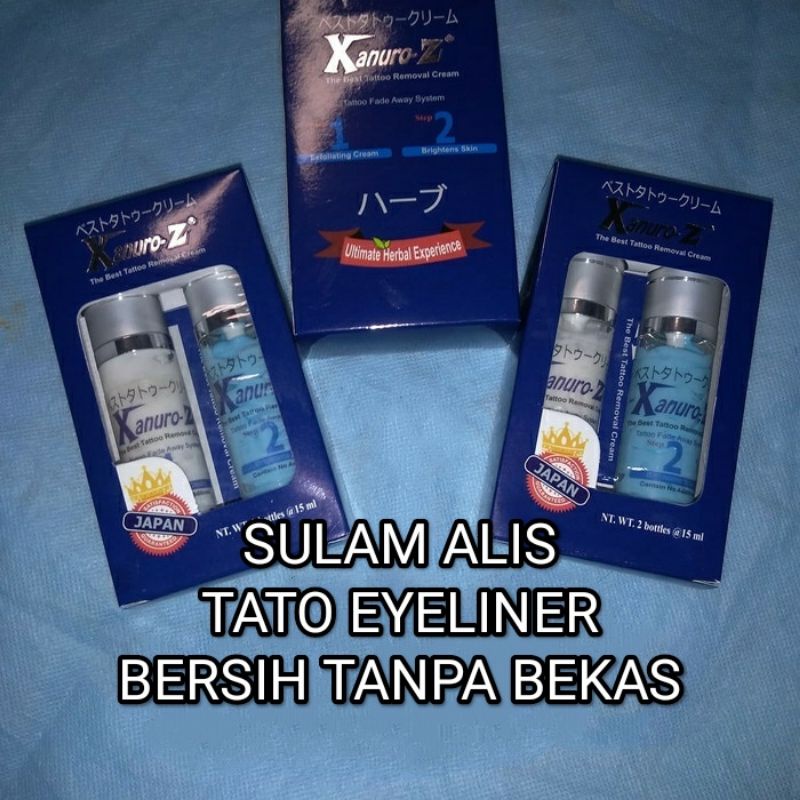 Obat Penghapus Sulam Alis - Penghilang Tato Eyeliner Xanuro-Z Terlaris