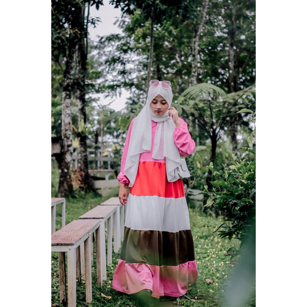 dress pelangi g 9010