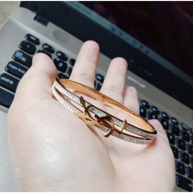 GELANG WANITA ASLI TITANIUM / PERHIASAN WANITA ASLI TITANIUM