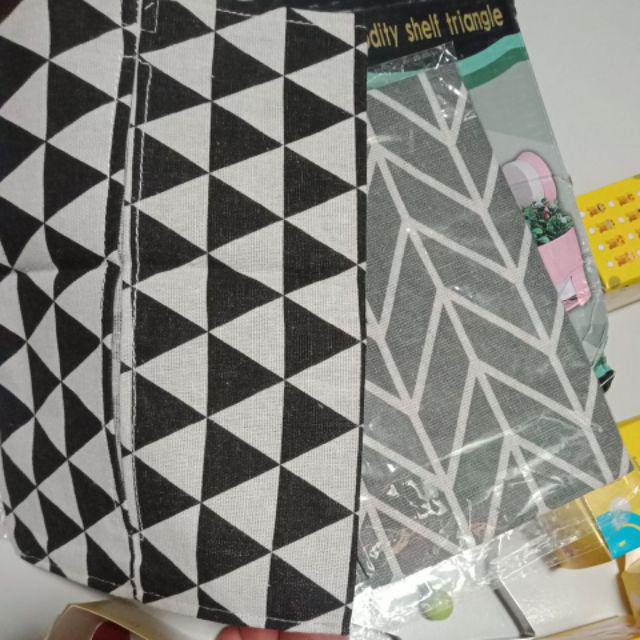 Kasimurah K183 Kotak Sarung Tissue Tisu Case Bahan Kain Canvas Linen Untuk Kamar Mandi / Mobil Murah