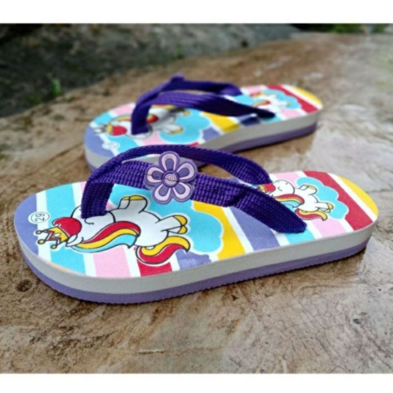 Arkn-SandaL anak Perempuan Kuda Pony Flat