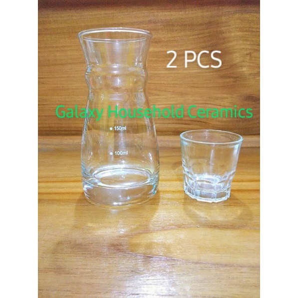 Gelas server V60 Server kopi 280 ml Gelas ukur Gelas takar Coffee server V60 Carafe Gelas Esspreso