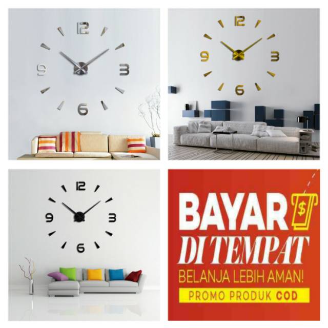 Jam Jumbo Ukuran 80 - 130 cm