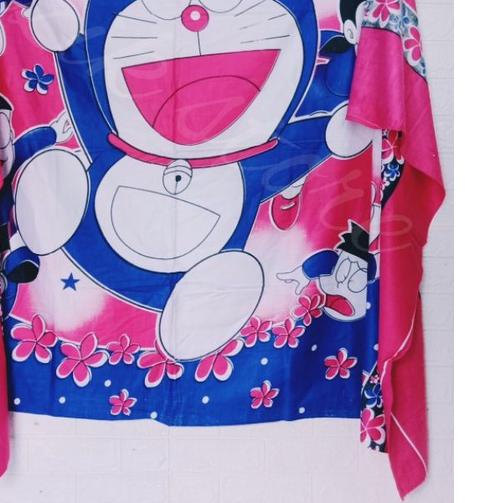 KAIN BALI DORAEMON/KAIN PANTAI MOTIF KARAKTER/KAIN BALI RAYON SUPER KW 1/KAIN KAP MOBIL/KAIN BUAT PL