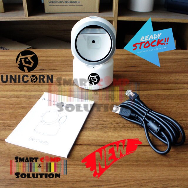 Barcode scanner USB 2D QRcode omni Unicorn OS-930 Setara kassen KO-720