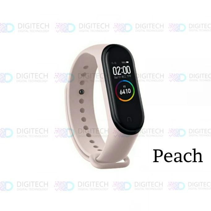 Mi Band 4 Replecement Strap Mi Band 3 Rubber Strap - Peach