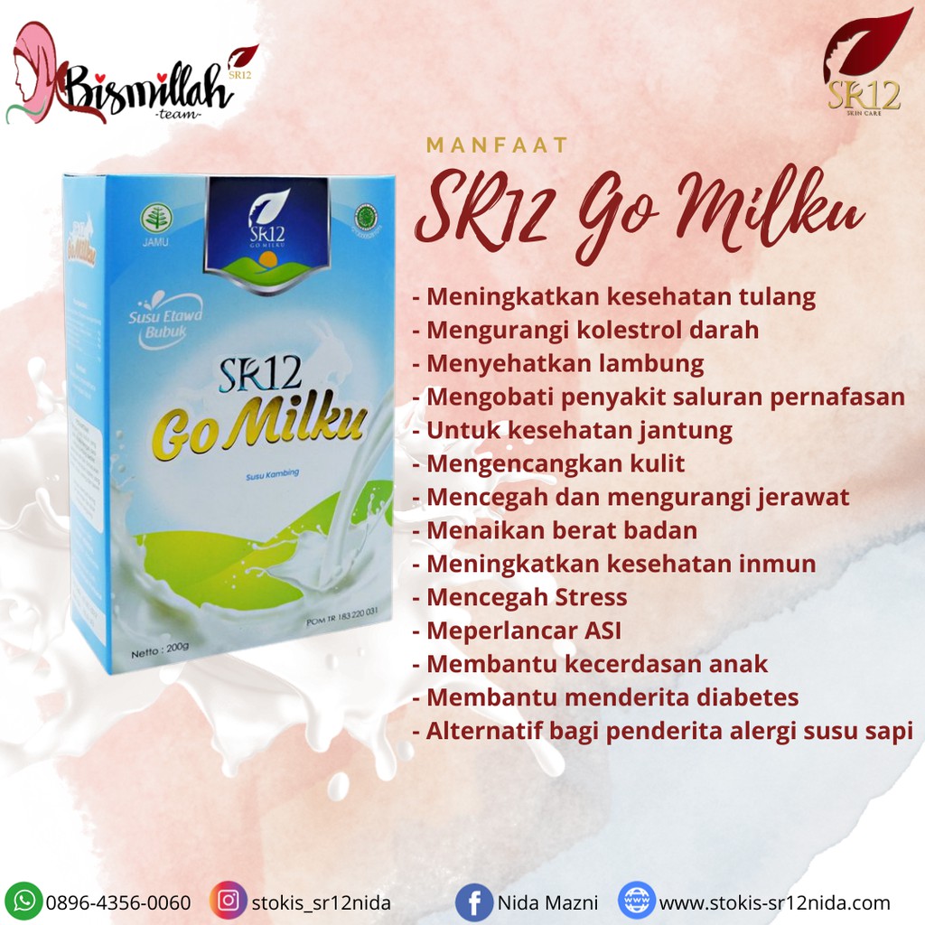 

Go Milku SR12 - SR12 Susu Kambing Etawa / Susu Etawa / Susu Kambing / Etawa Milk