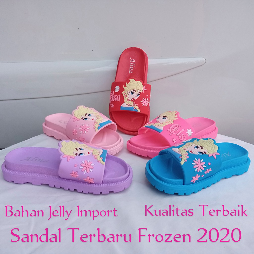 Sandal Anak Perempuan Model Selop Terbaru 2020 Bahan PVC Premium IMPORT