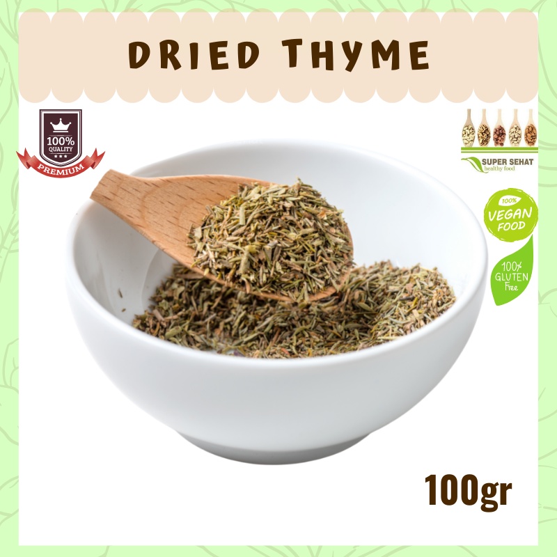 

Dried Thyme 100gr Thyme Kering 100gr Tokosupersehat