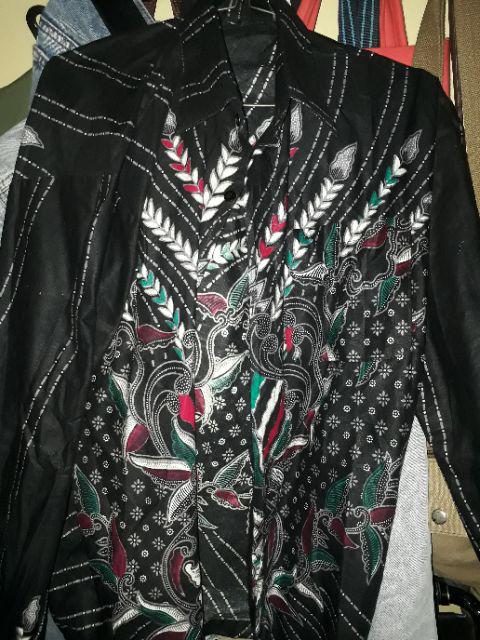 Termurah Bisa Pisah-batik Couple Keluarga/ Batik Couple Keluarga Bakung Full Prada/ Batik Couple