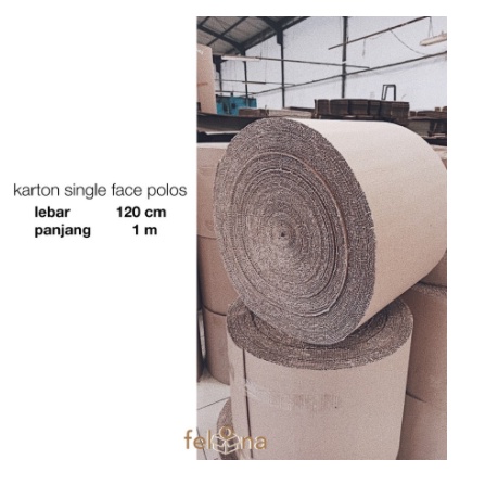

Karton Lembaran Polos Single Face Lebar 120 cm per Meter