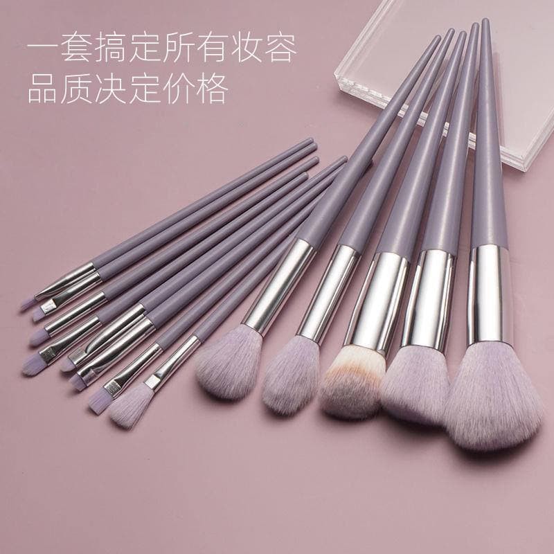 ASK Maange 13pcs Set Brush kuas Makeup brushes Bedak Blush On Highlighter Foundation Bahan Serat Nano kuas02