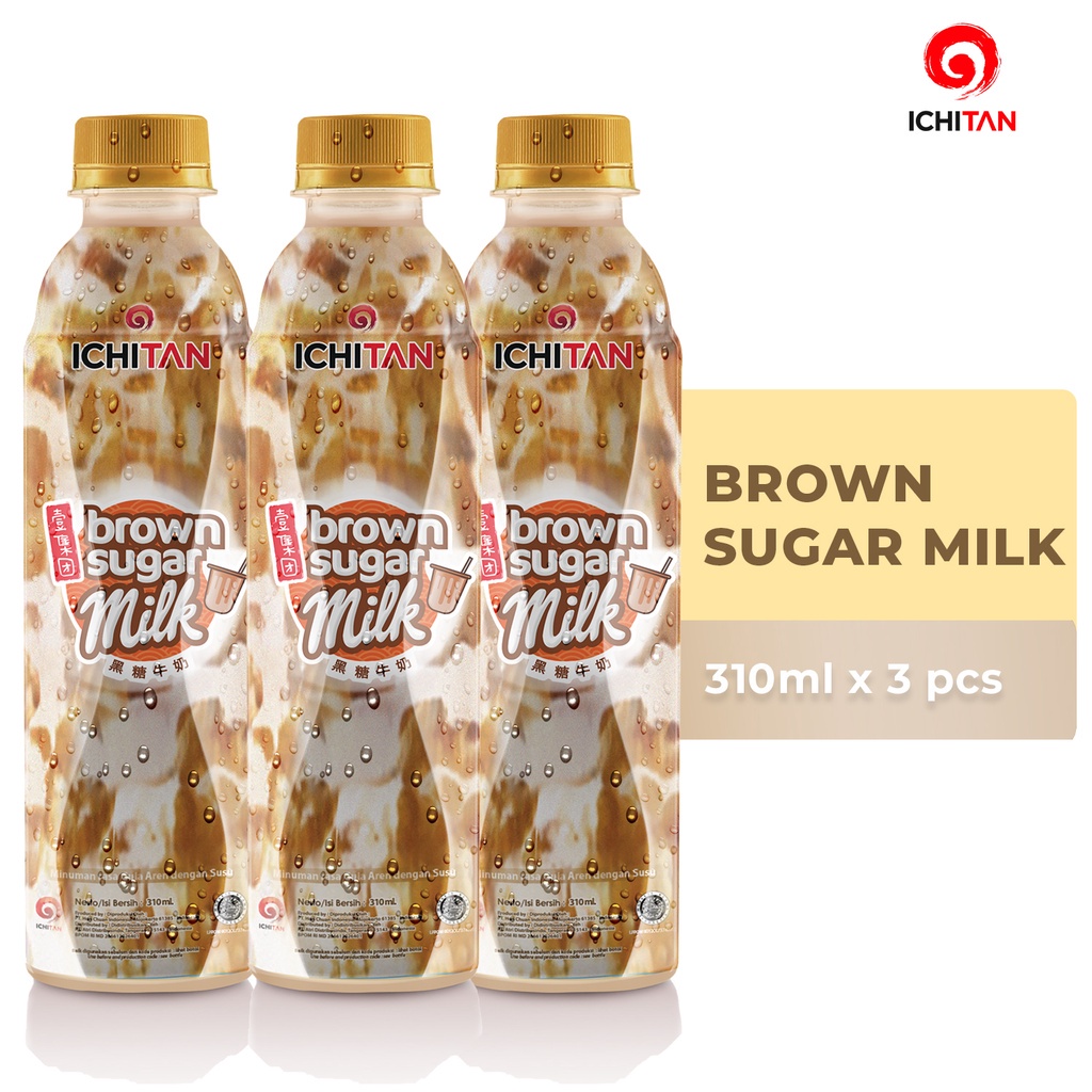 

lobstar x Ichitan Brown Sugar Milk 310ml | Bundling 3