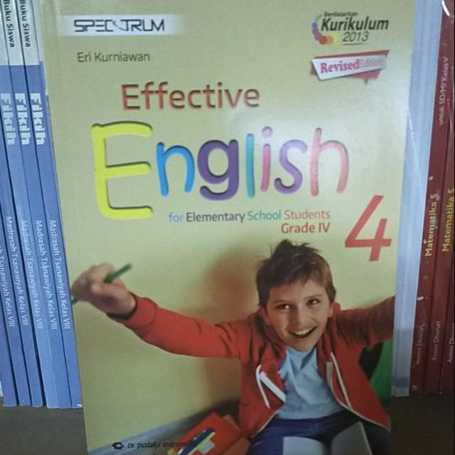 EFFECTIVE ENGLISH KELAS 4 BUKU BAHASA INGGRIS SD
