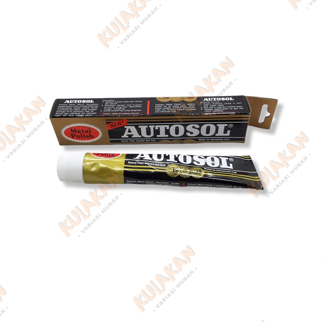 Autosol Metal Polish 50G Pembersih Logam Pengkilap Logam Besar