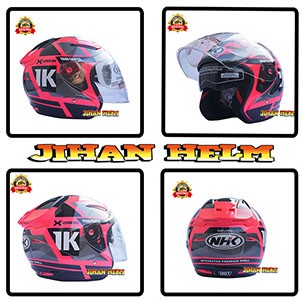 HELM / NHK / HELM NHK / HELM NHK R1 NEURO PINK FLUO TERMURAH