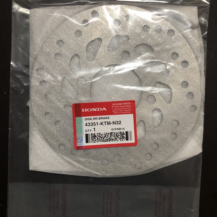 Piringan Cakram Disc Disk Rem Belakang Honda Supra X 125 / CS1 KTM