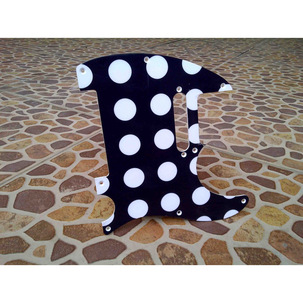 Pickguard Polkadot Telecaster Not Gitar Strato Strato caster Lespaul Strat Ibanez Sg Les Paul G&L