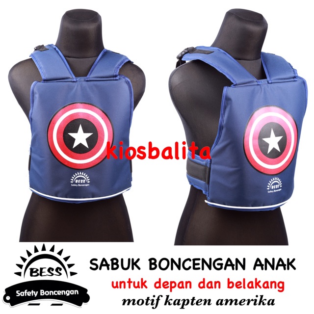 FREE MASKER!! SABUK BONCENGAN ANAK / SABUK BONCENG MOTOR ANAK DEPAN DAN BELAKANG / SABUK BERKENDARA