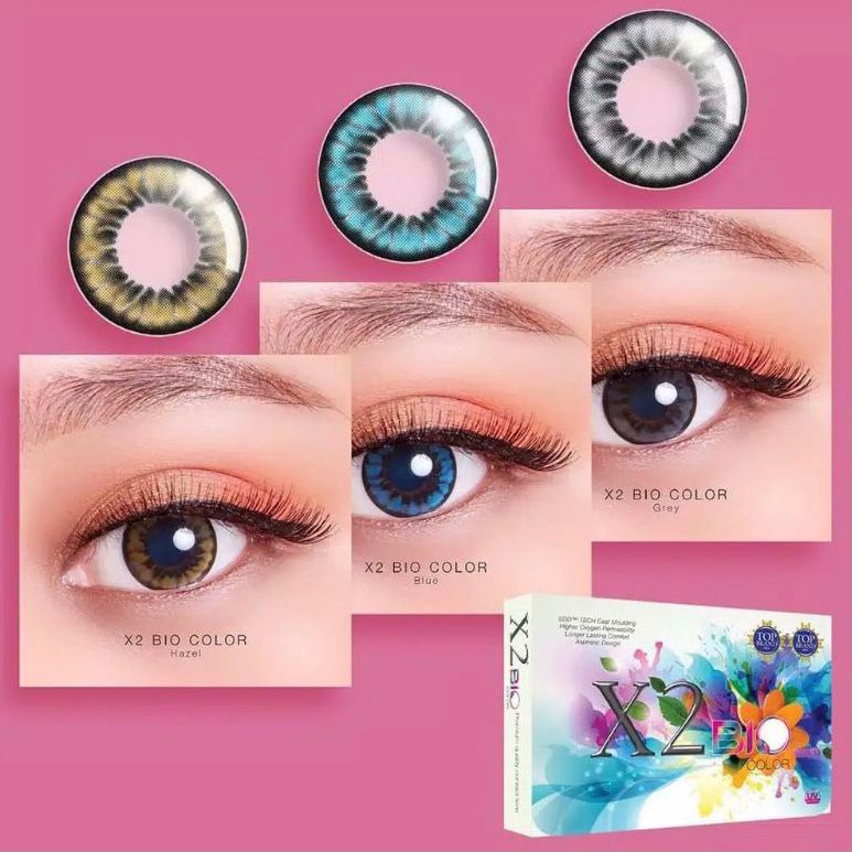 Softlens X2 Bio Color 14,5 MM Normal Minus / Soflen Bio Color Exoticon /  Softlens X2 Premium