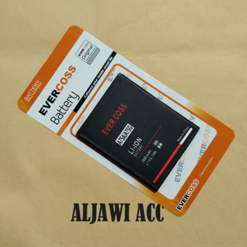 BATRE BATERAI BATTERY EVERCOSS A75A A75G A75 ORIGINAL BATTERY