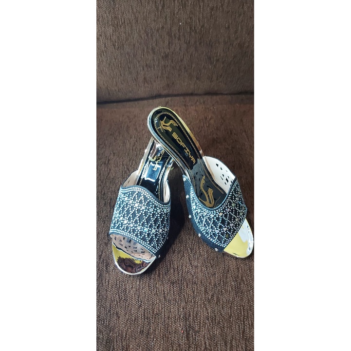 SANDAL SOFIYA ORIGINAL HILS MOTIF PESTA