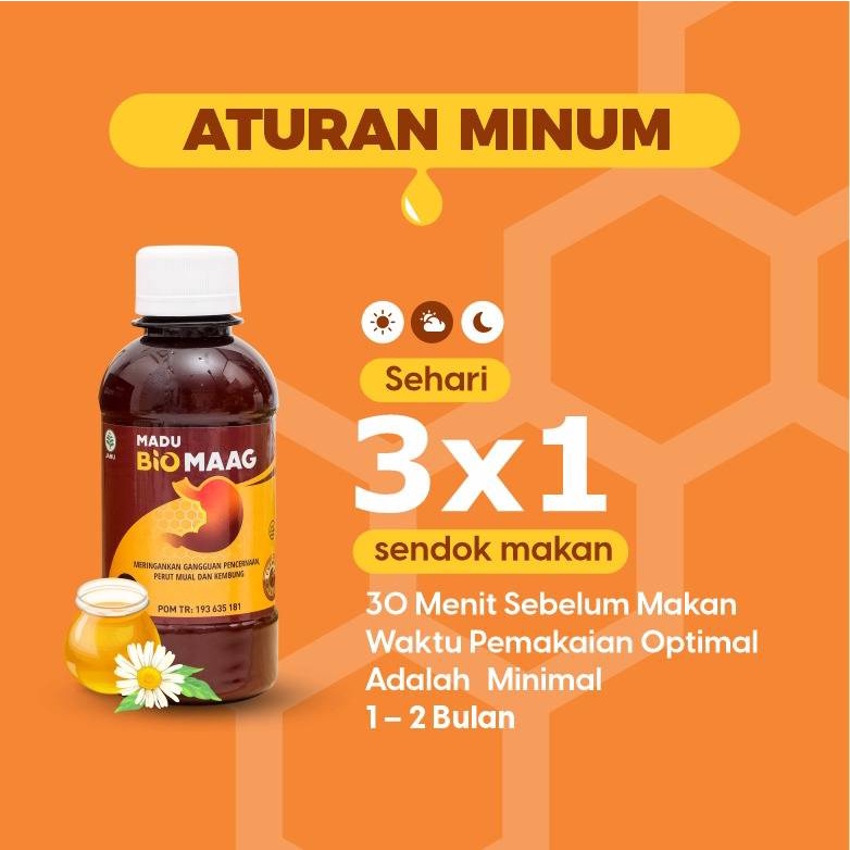 Madu Biomaag Bio Maag Gerd Asam Lambung Original