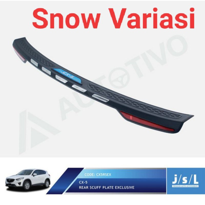 Mazda CX5 sillplate belakang model exclusive JSL