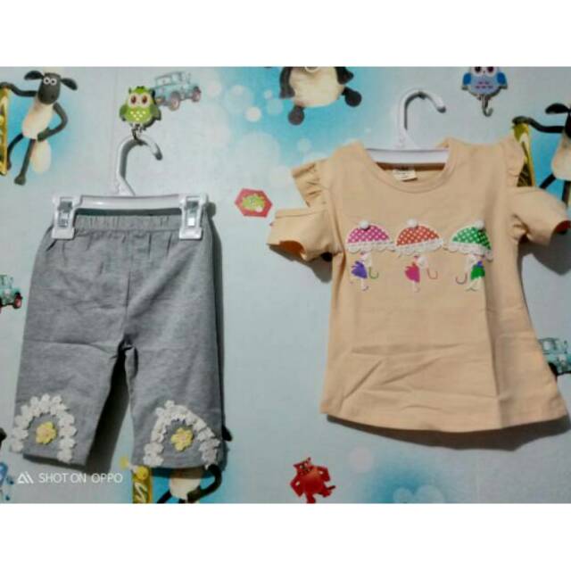 SENSEN KIDS setelan anak perempuan 9mo-1yo
