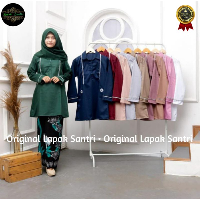Baju Santri | Tunik Santri | Tunik Santri Putri Toyobo | Atasan Santriwati | Baju Atasan Santri Putr