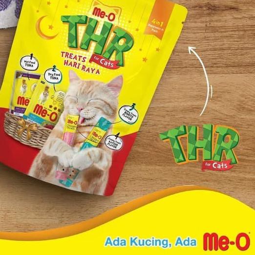 ❅ makanan kucing MEO Paket THR cemilan Snack kucing Meo THR - Snack Me-O cat food - Adult Kitten ⅍