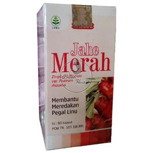 

Kapsul Jahe Merah Tazakka