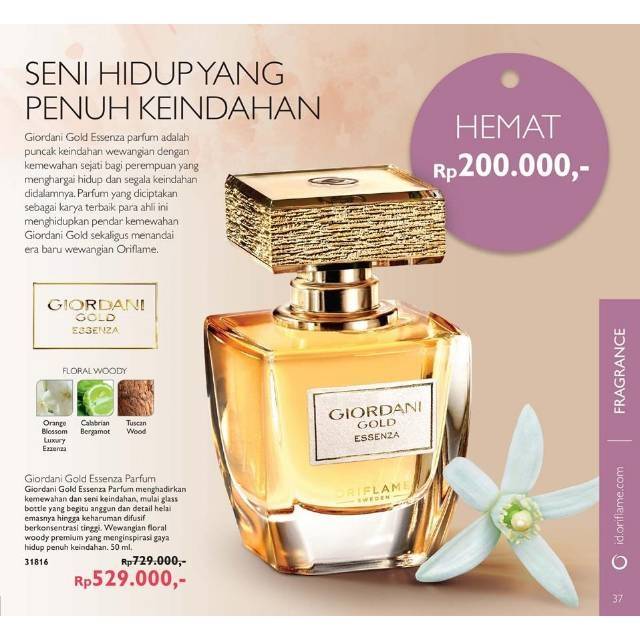 giordani essenza parfum