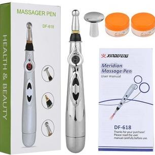 Alat Pijat Massager Pen DF-618 Refleksi Akupuntur Terapi Meridian HARGA DISKON