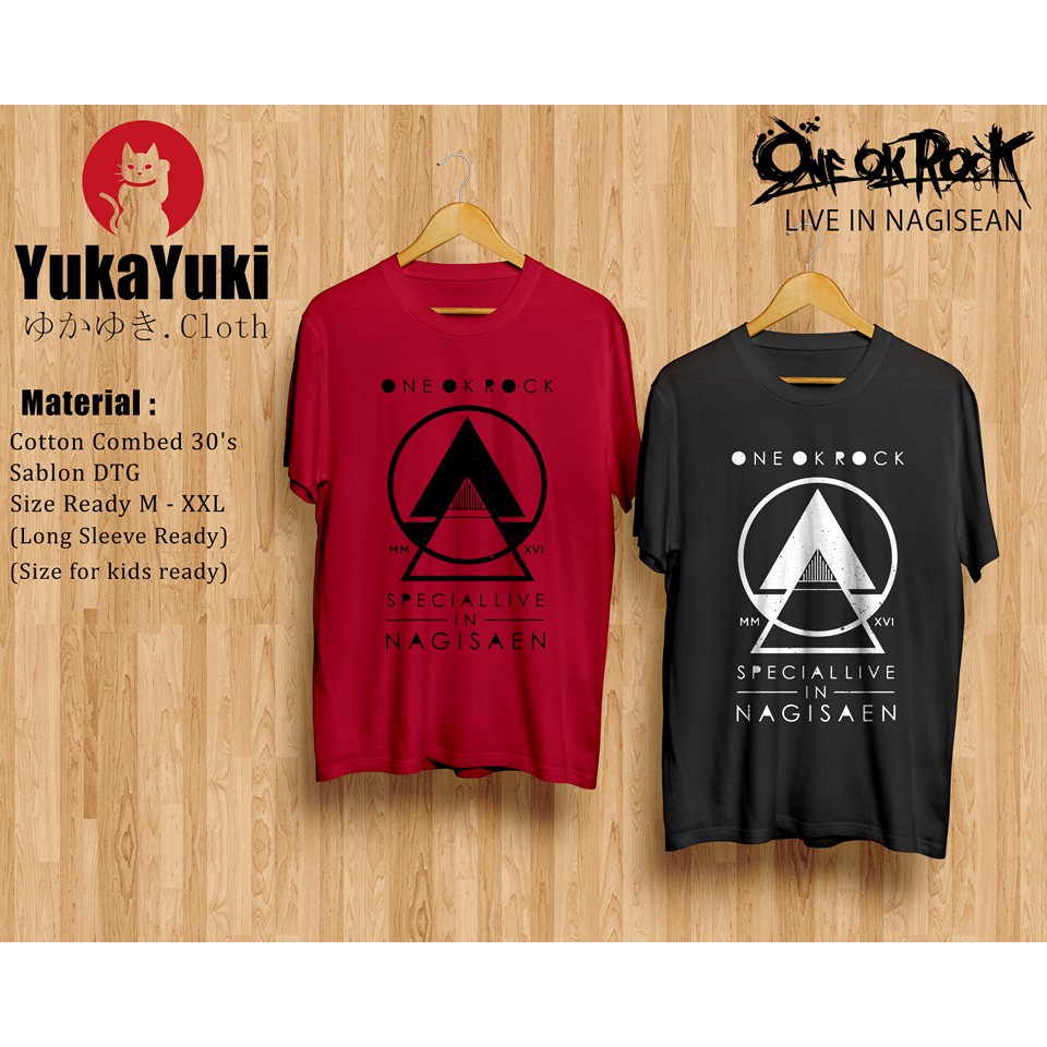 Kaos One Ok Rock - NAGISEAN TOUR 2016