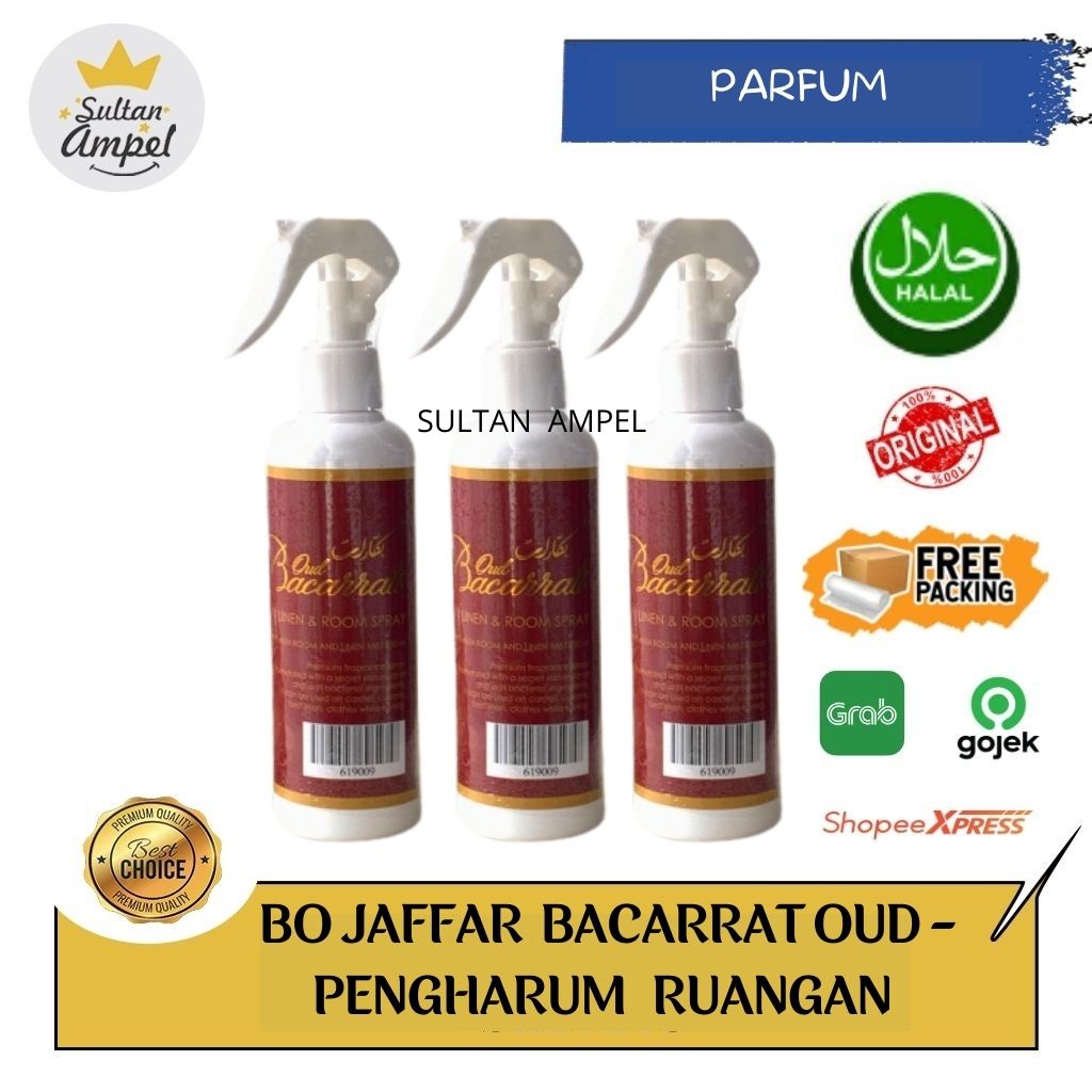Bo Jaffar BACCARAT OUD Pengharum Ruangan Linen & Room Spray Arabian 250ml
