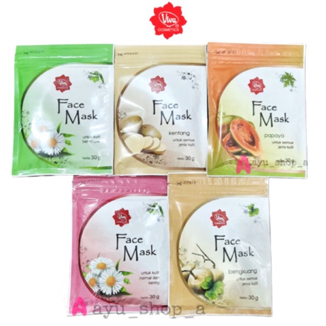 Viva Face Mask 30Gr