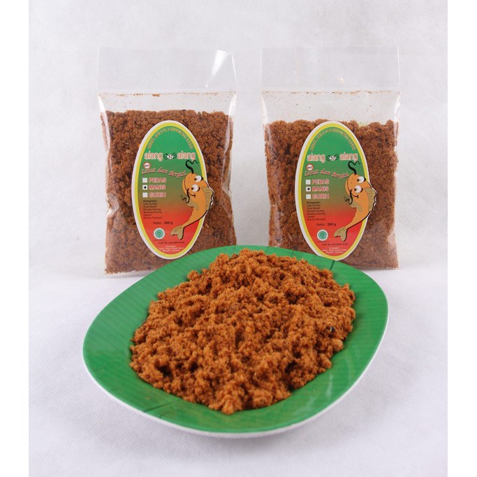 

ABON LELE 250gr tanpa pengawet & msg. kemasan ekonomis 250g ada 3 varian rasa pedas manis gurih