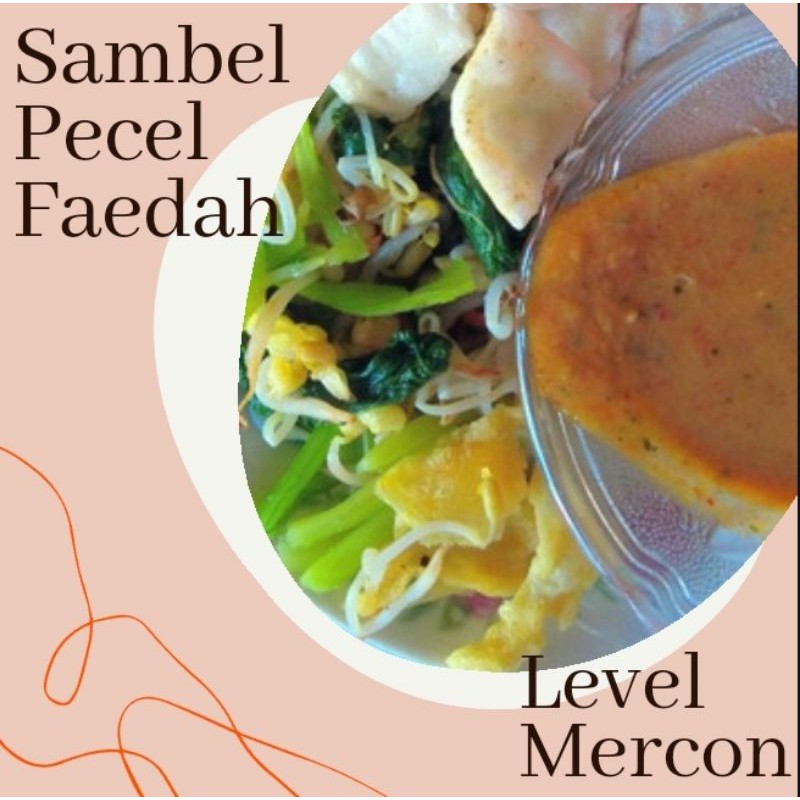 

Sambel Pecel Daun Jeruk Level MERCON Faedah Kediri