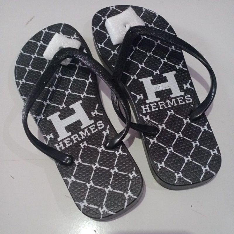 Sendal Jepit Hermes Gliter