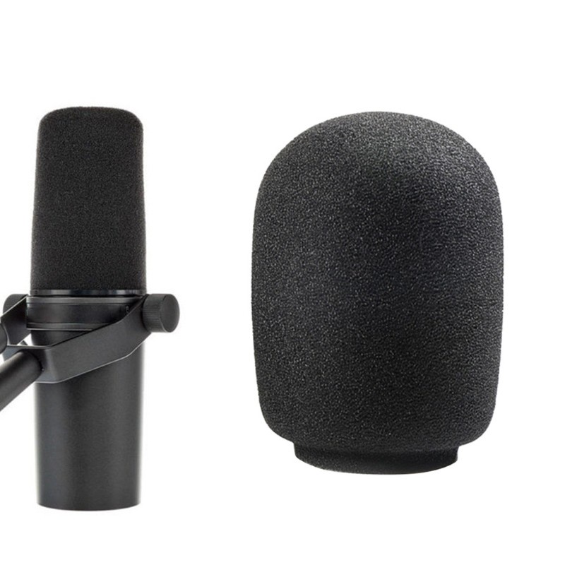 Cre Cover Mikrofon Bahan Busa Spons Untuk Shure Pga27 Pga27 Sm7B Sm 7b