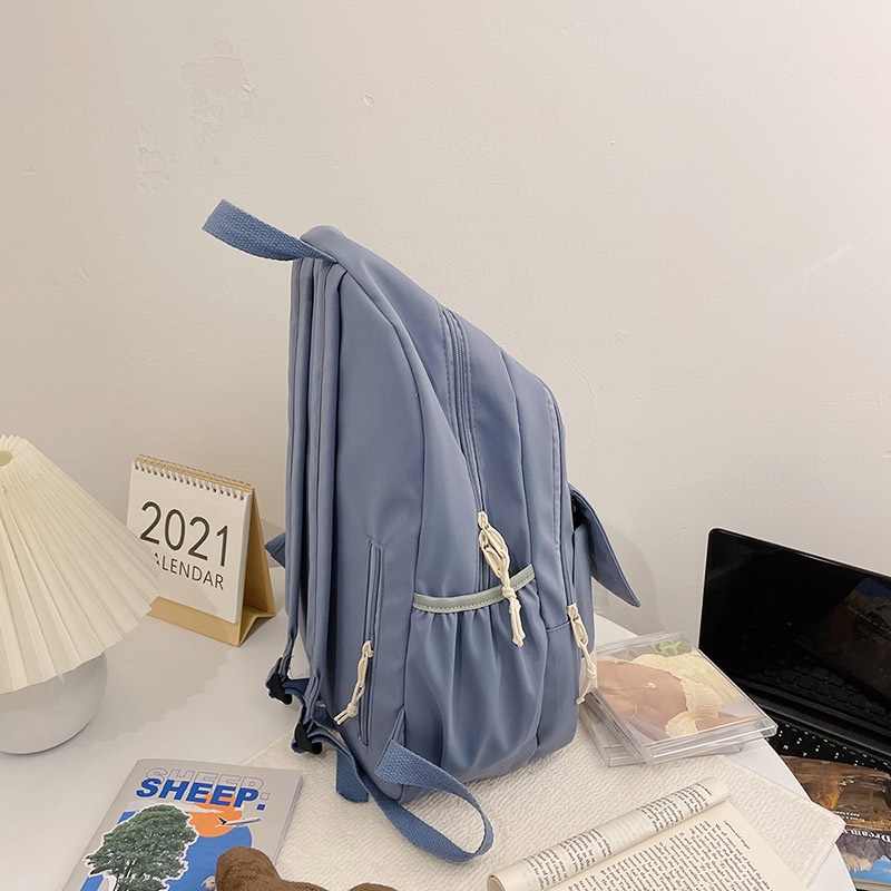 Mismi Inari Bag Tas Ransel Wanita Korea Lucu Backpack Perempuan Sekolah Stylish - 17I-6