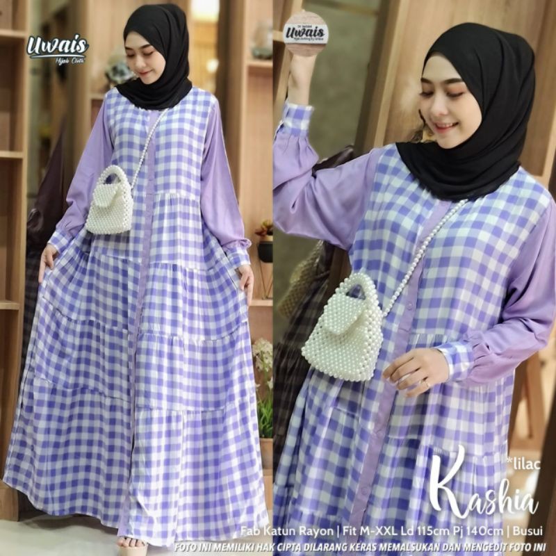 GAMIS KASHIA DRESS ORI UWAIS
