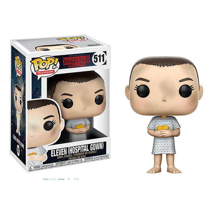 Funko POP Stranger Things Action Figures Model Toys TV Dustin Steve Eleven Demogorgon  Brenner Nancy Brenner Action Figure Toys Doll Toy Kids Adults Baby Halloween Gift