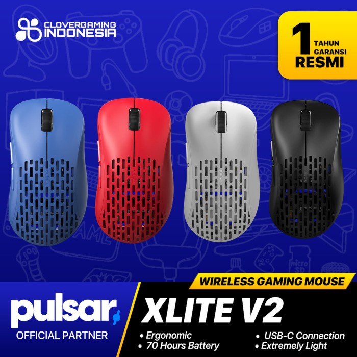 Pulsar Xlite V2 Mini Edition -WirelessGaming Mouse