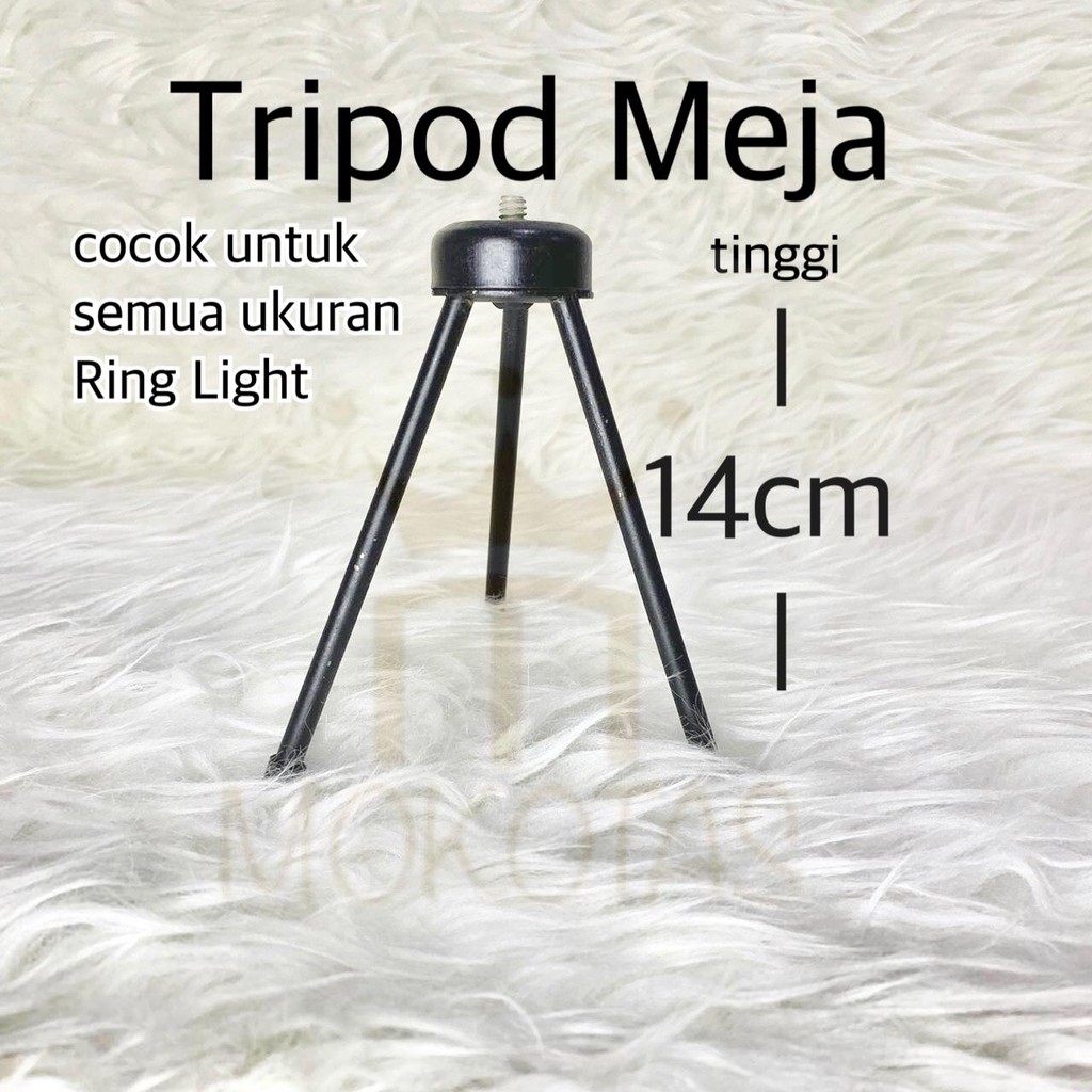 RINGLIGHT LED 26CM LAMPU MAKE UP VLOG LAMPU RINGLIGHT TRIPOD MULTI TIKTOK LIVE